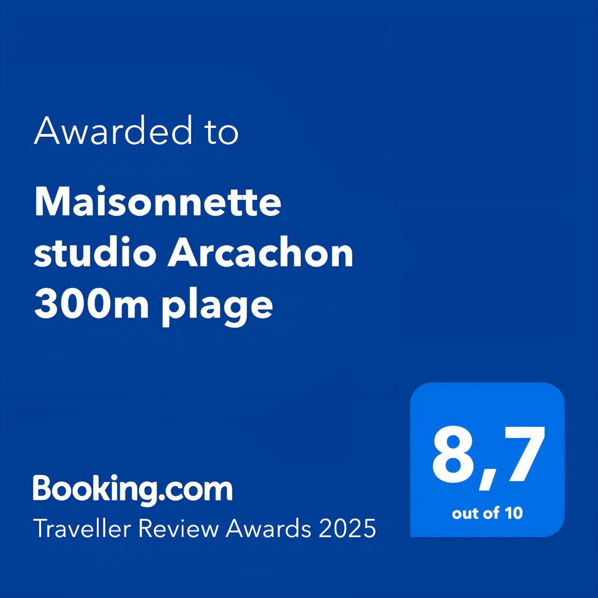 Maisonnette Studio Arcachon 300M Plage Exterior photo